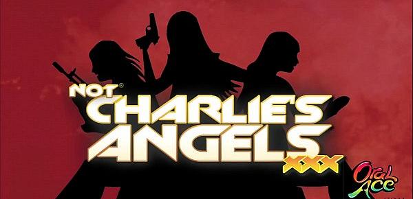  not charlies angels xxx sunny leone brenne benson lick and play with one another